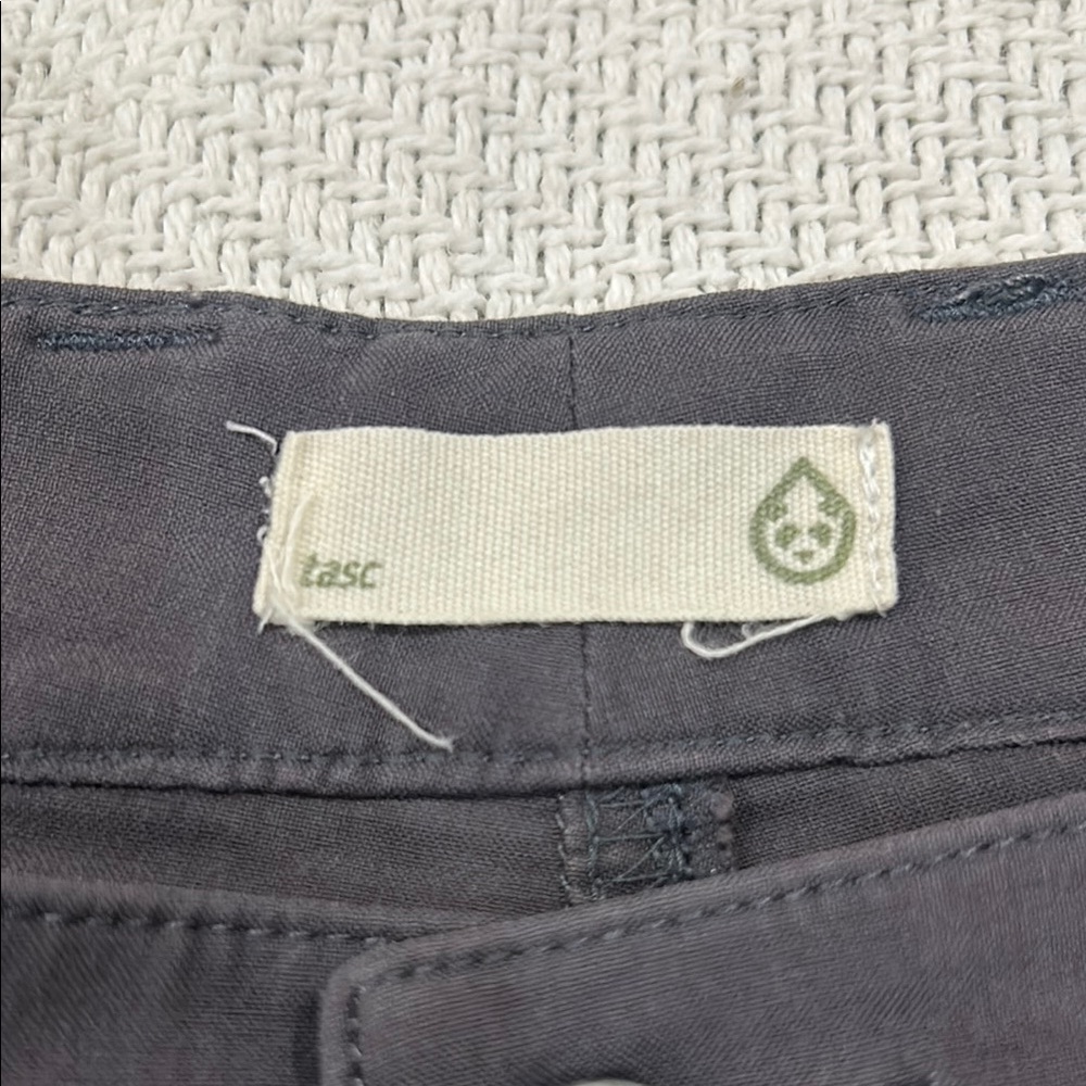 Black Flat Front Shorts with Classic Fit - Picture 2 of 3